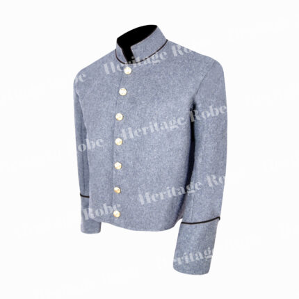US Civil War CS Shell jacket with Piping Trim- All Color Available