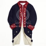 Revolutionary War Costume – Men's Colonial Military Uniform