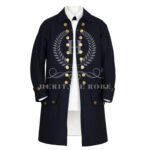 Naval Greatcoat - Admiral Frock Coat - Revolutionary War Uniform