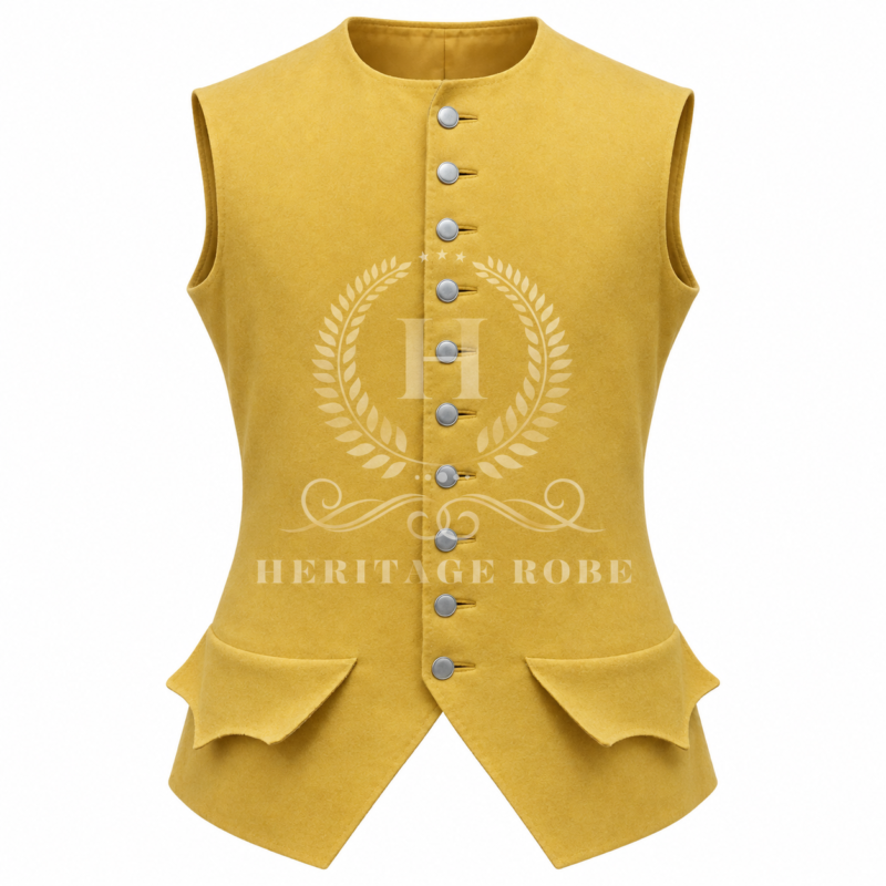 18th Century Military Sleeveless Waistcoat
