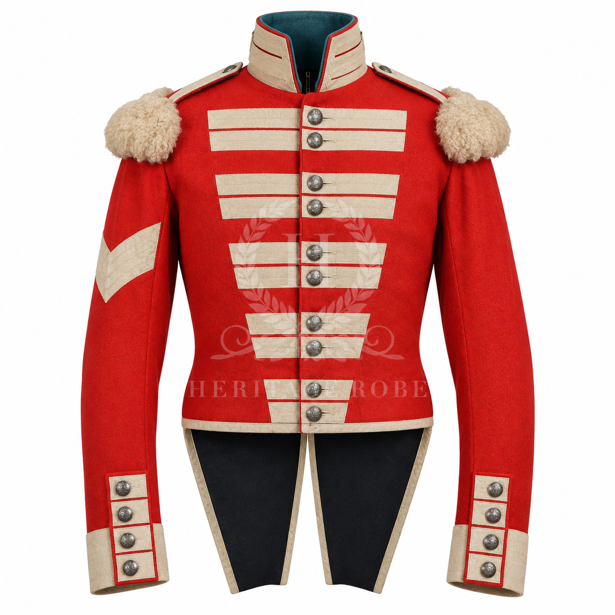 British Tailed Coatee for Foot Regiments & Highlanders British Army Tailed Coatee for Foot Regiments & Highlanders