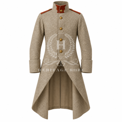 Austrian Napoleonic Roquelor Overcoat, 1772–1849 Military Reproduction