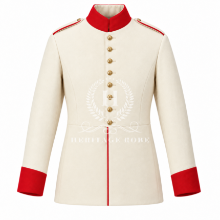Victorian British Officer’s White Tropical Tunic