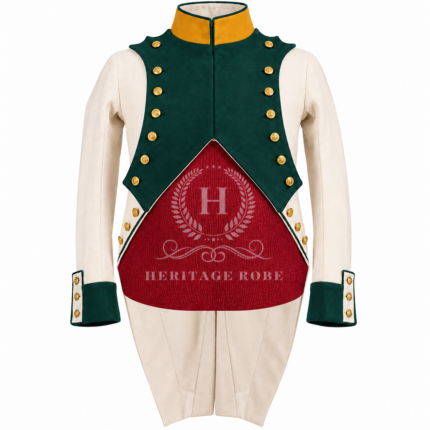 Joseph Napoléon Regiment Infantry Habit 1809–1813 – White Wool Uniform Coat