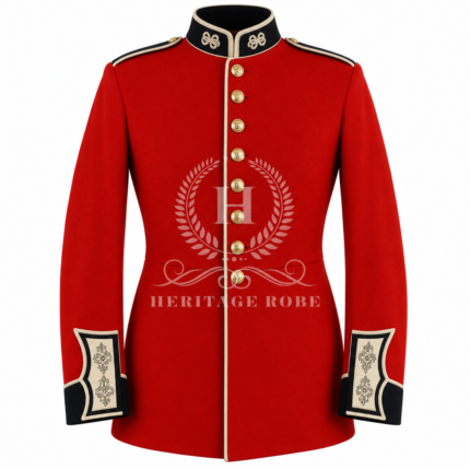 Victorian British Foot Guards Scarlet Infantry Full Dress Tunic Replica