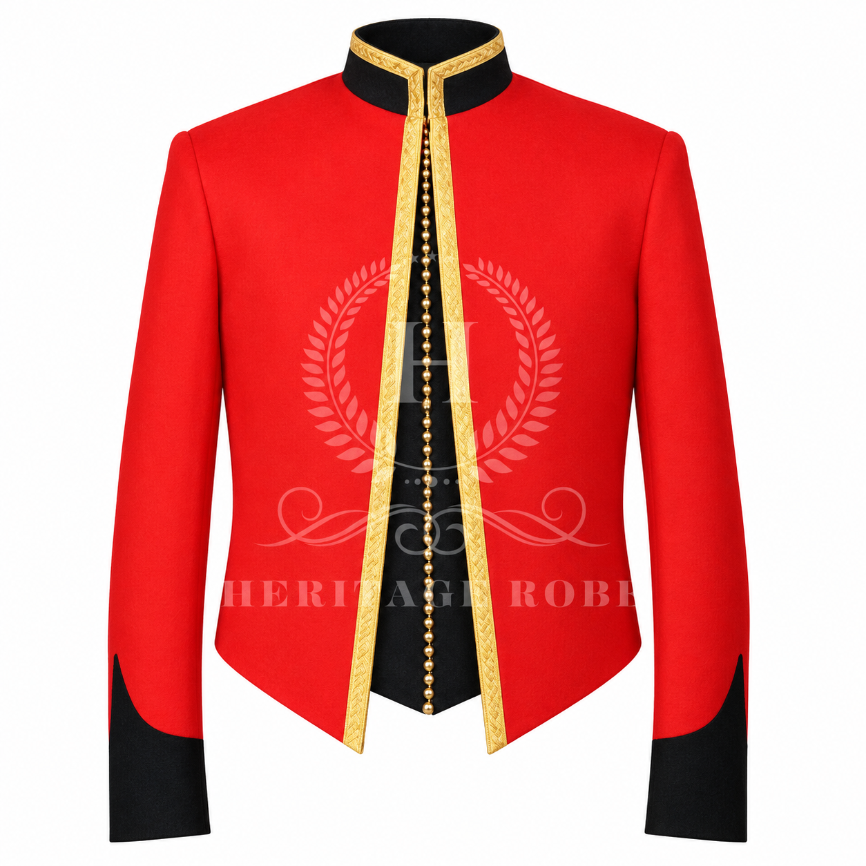 Victorian British Fusiliers Officer’s Mess Dress Jacket – Scarlet Wool Victorian British Fusiliers Officer’s Mess Dress Jacket – Scarlet Wool Replica