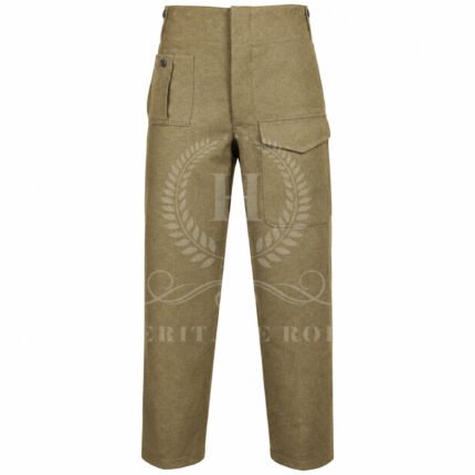 Men’s WW2 British 37 Pattern Battledress Trousers Reenactment
