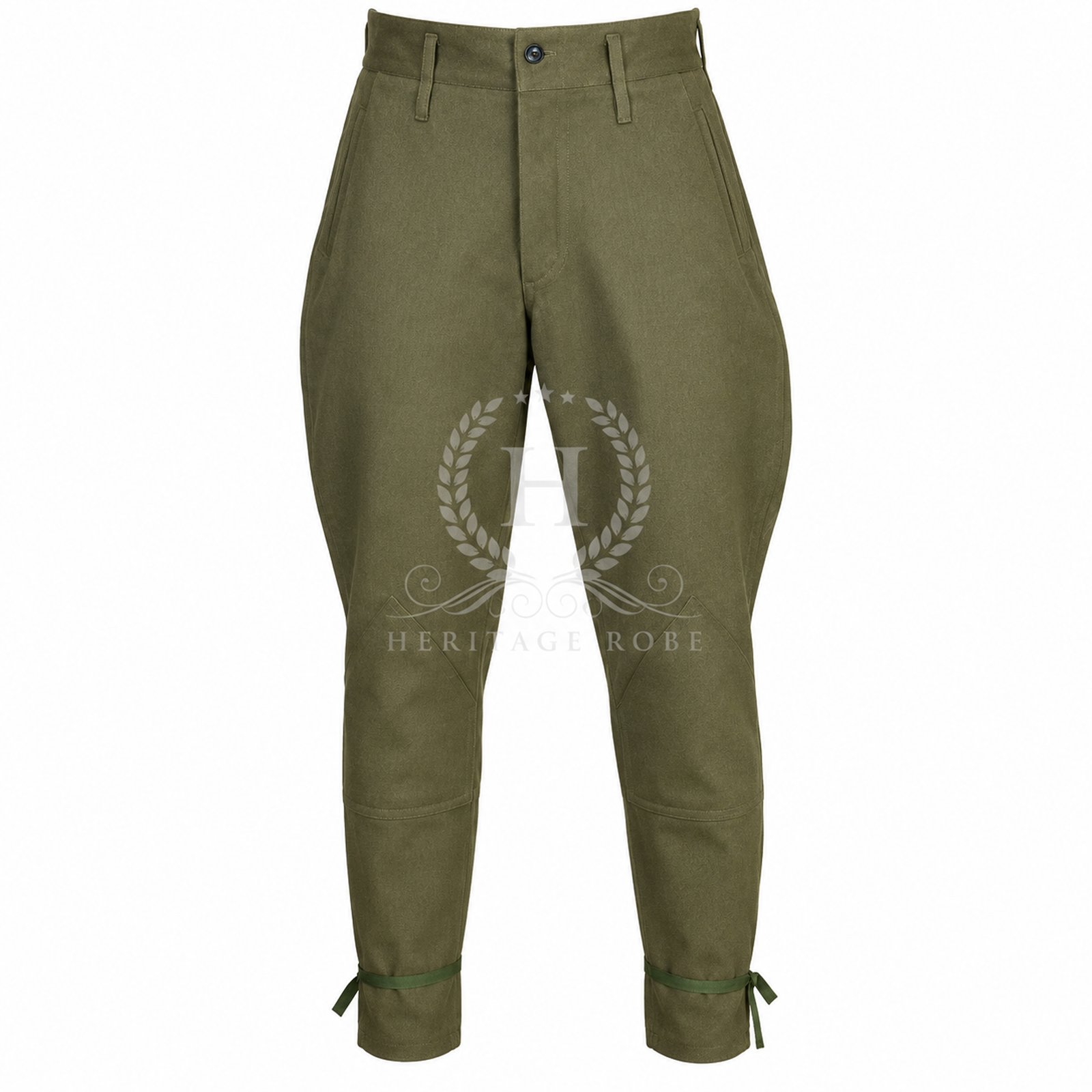 WW2 Soviet M35 Harovari Khaki Cotton Trousers Men’s WW2 Soviet M35 Harovari Khaki Cotton Trousers