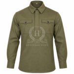 Men’s WW2 Soviet M43 Gymnastyorka Khaki Cotton Tunic