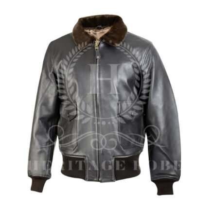 WWII US Navy and Marine Corps G1 leather flight jacket Repro – All Size